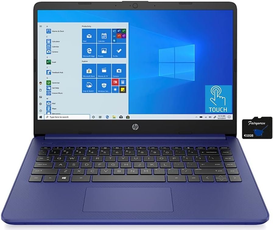 HP 2021 14 inch Touchscreen Laptop