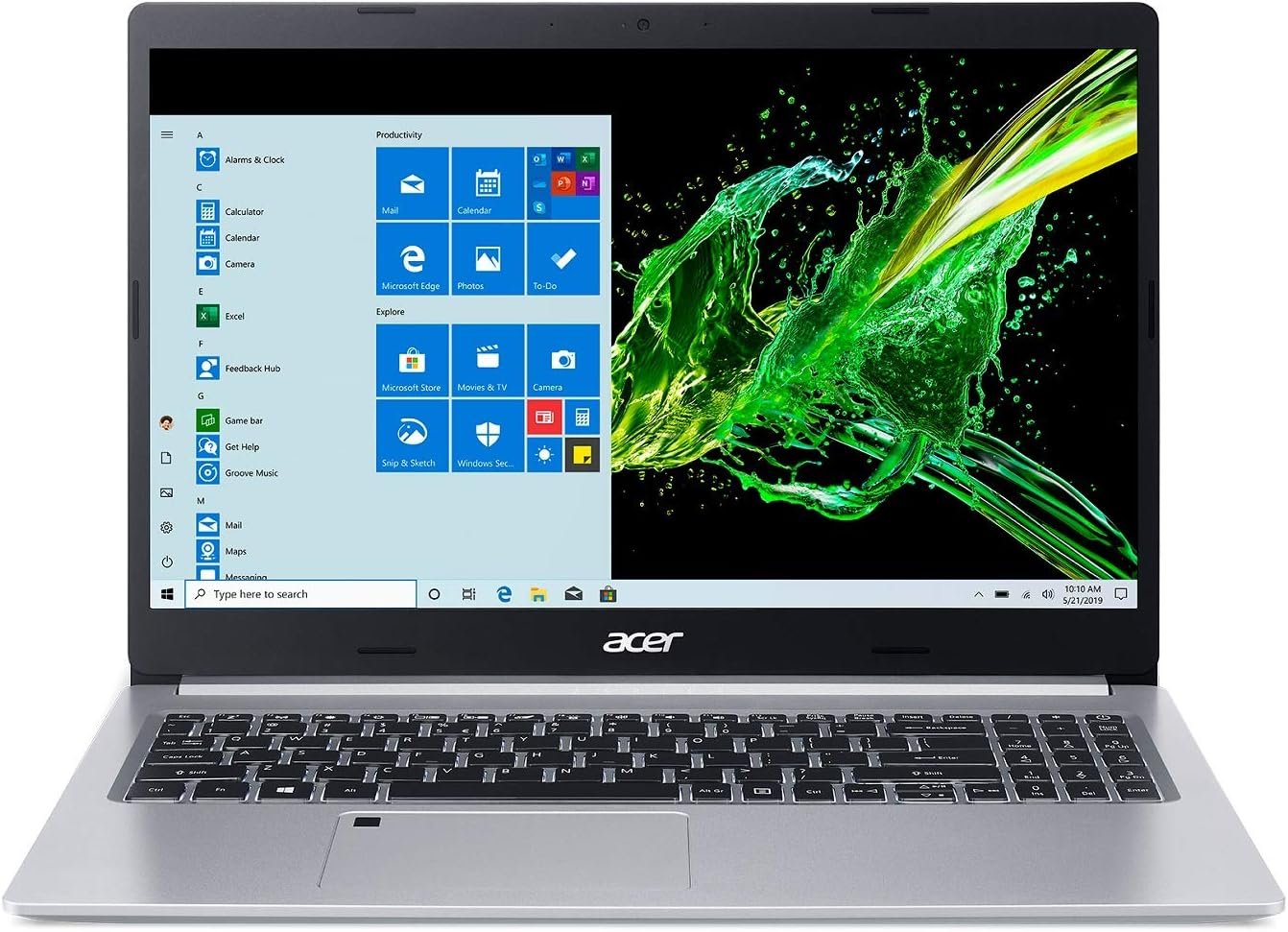Acer Aspire 5 A515-55-35SE, 15.6" Full HD Display