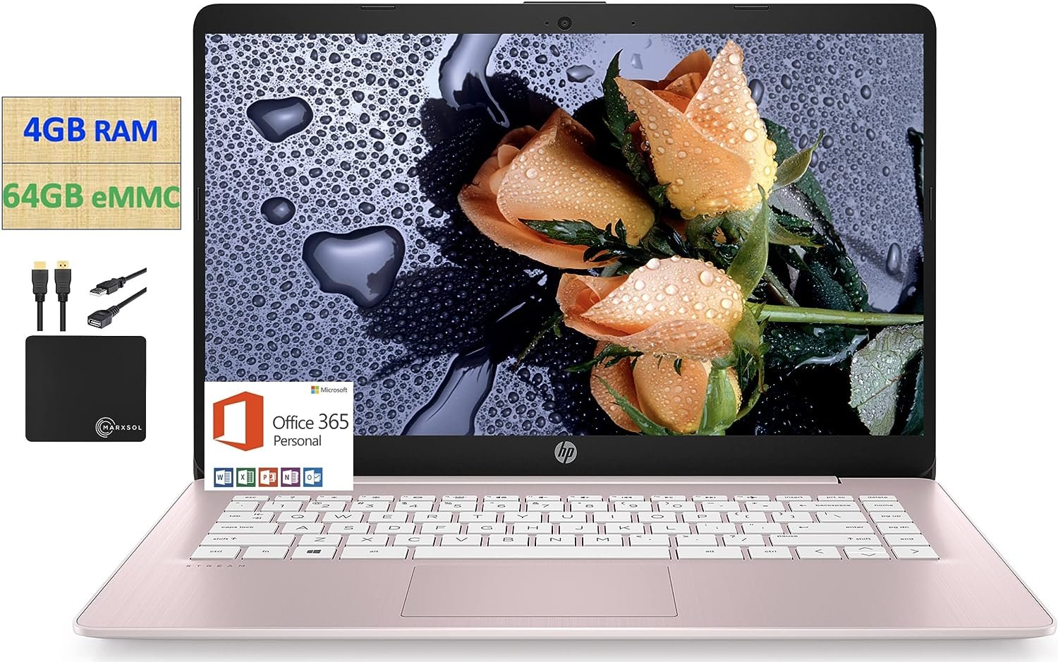 2021 Newest HP 14 inch Thin Light HD Laptop Computer