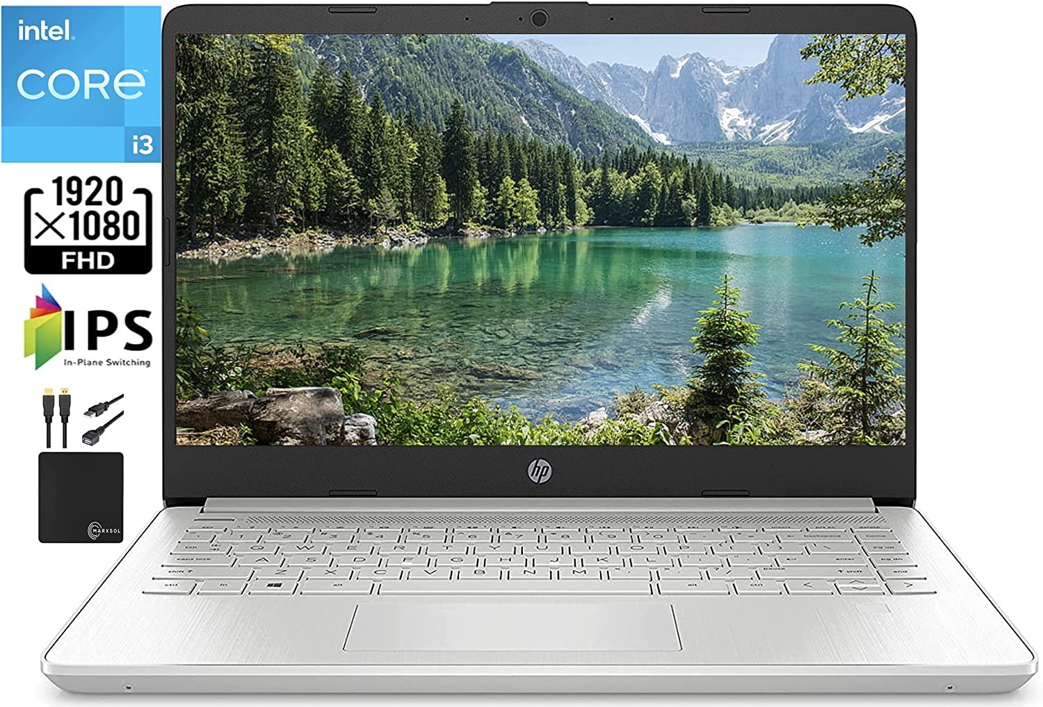 HP 2021 Newest 14” FHD IPS Laptop Computer