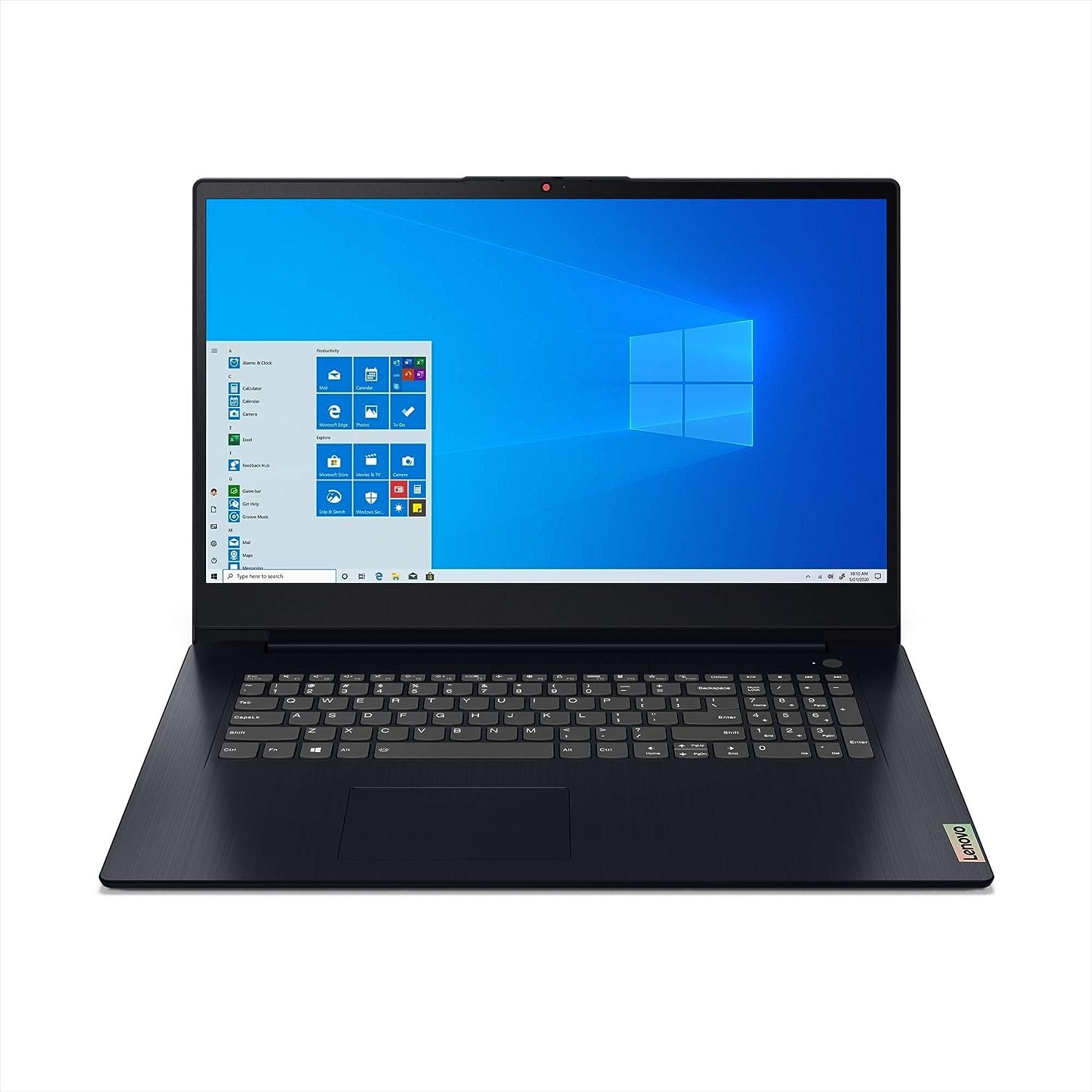 Lenovo IdeaPad 3 Laptop, 17.3" HD+ Display