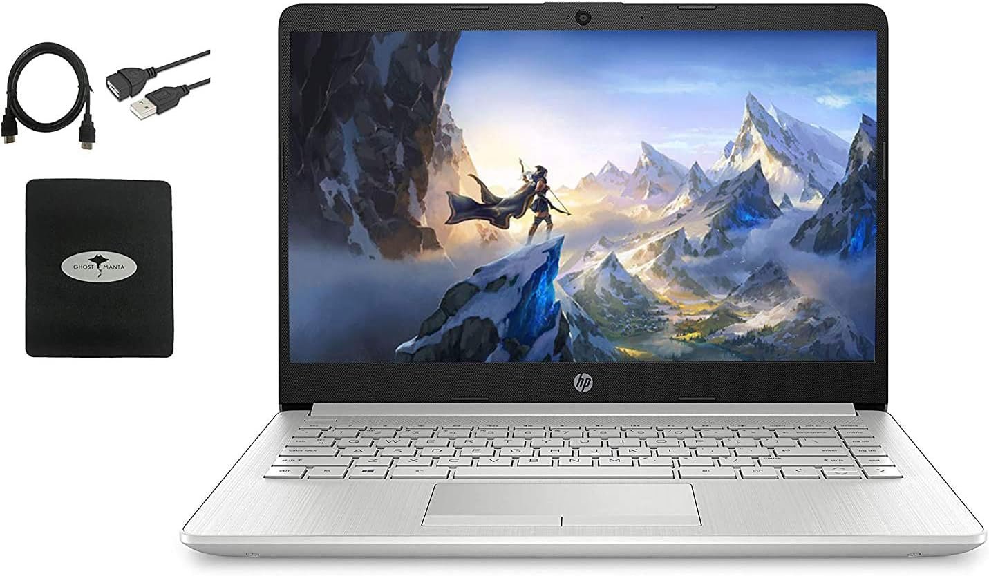 HP 2022 14" FHD Laptop for Business and Student