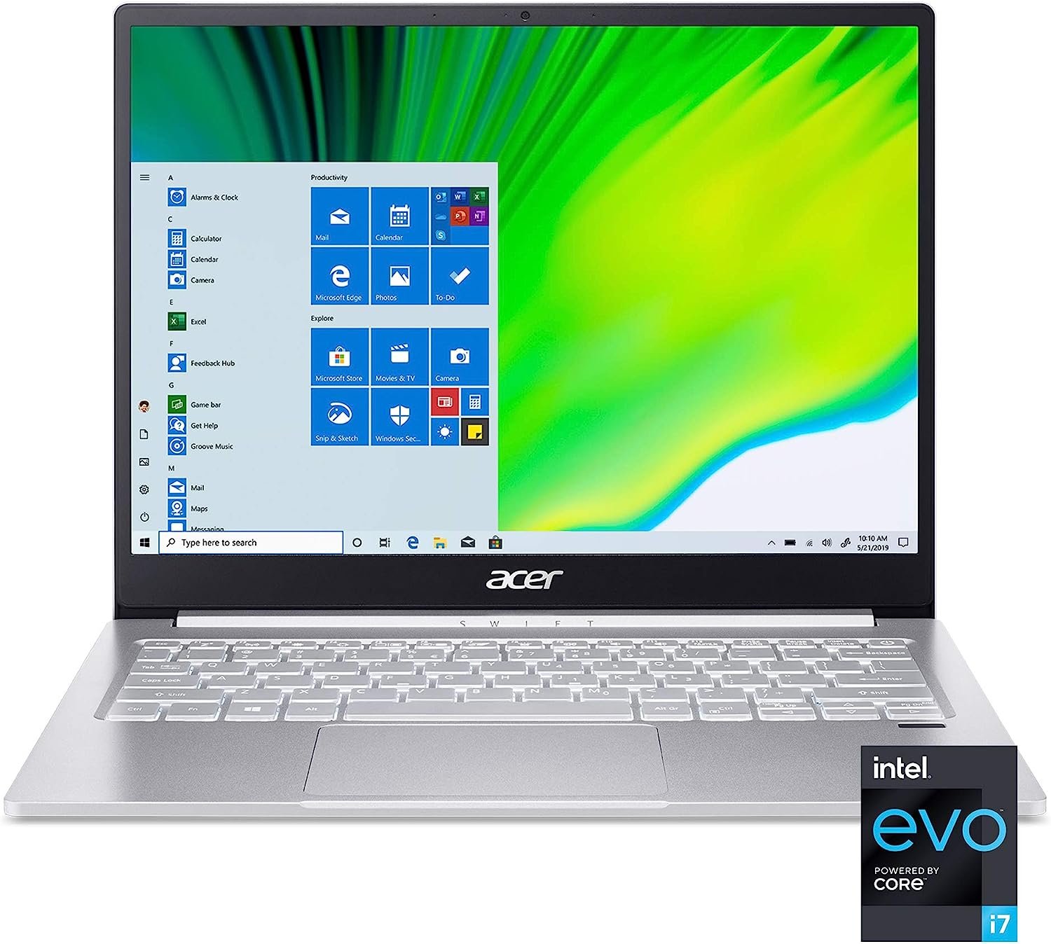 Acer Swift 3 Intel Evo Thin & Light Laptop