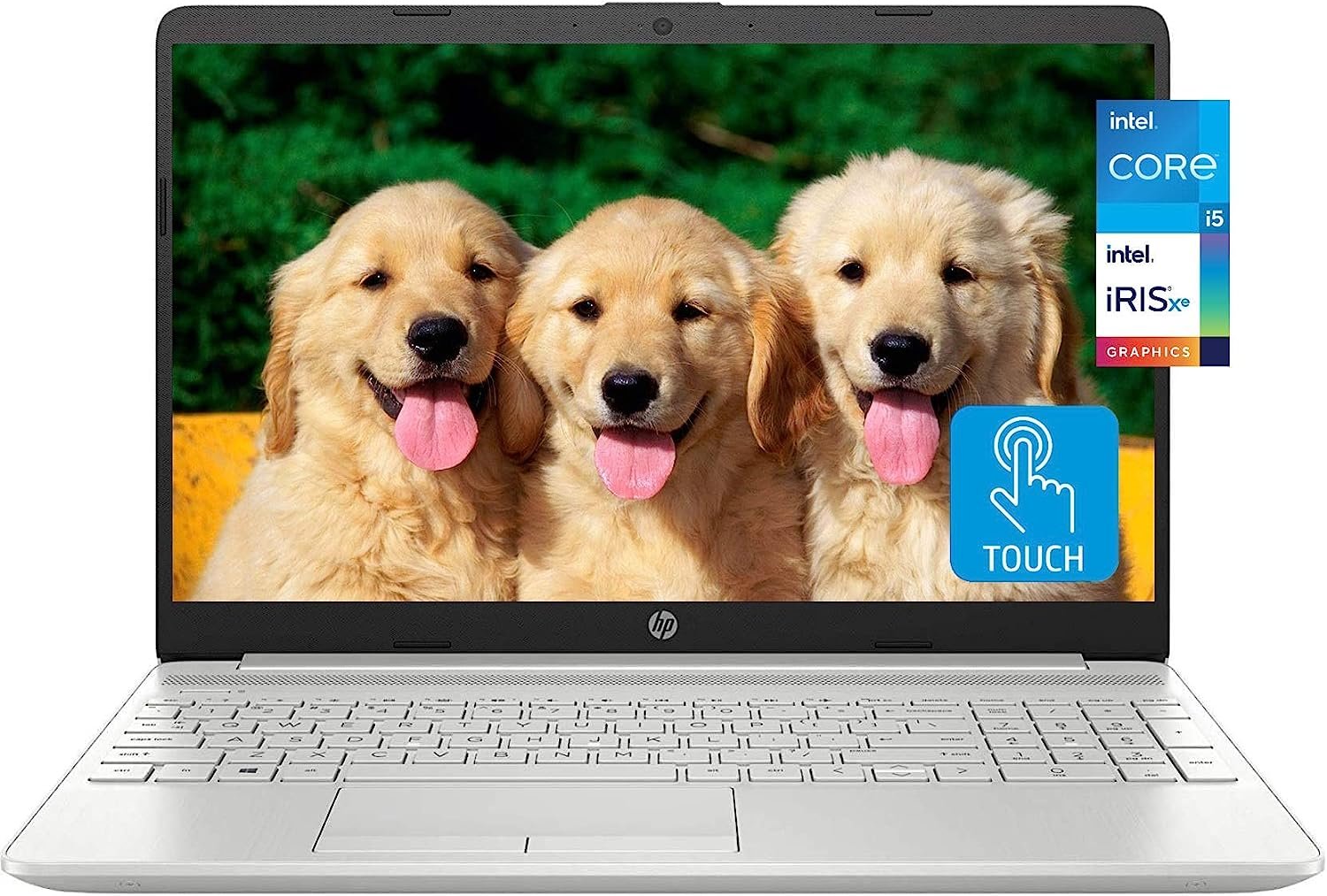 HP 2021 Newest 15 Business Laptop, 15.6" HD Touchscreen