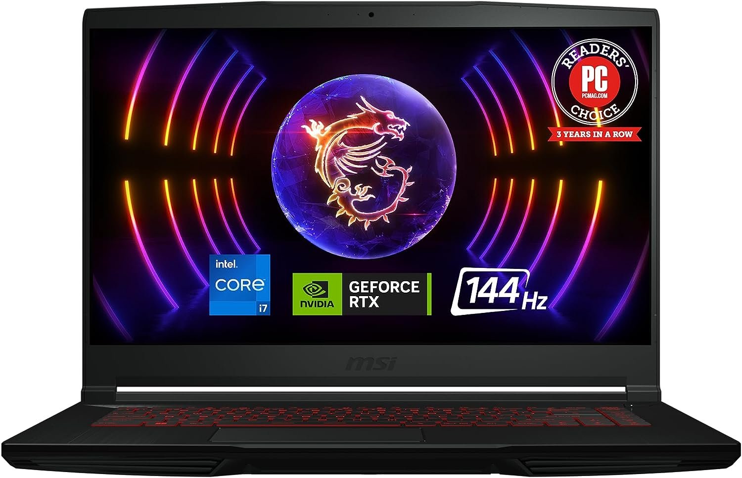 MSI Thin GF63 15.6" 144Hz Gaming Laptop