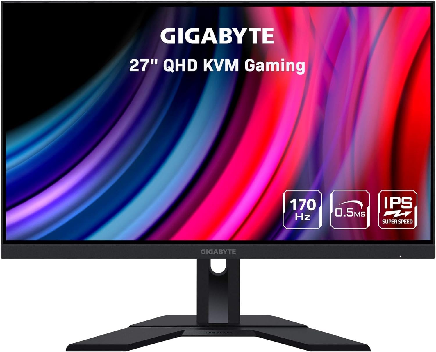 GIGABYTE M27Q 27" 170Hz 1440P -KVM Gaming Monitor