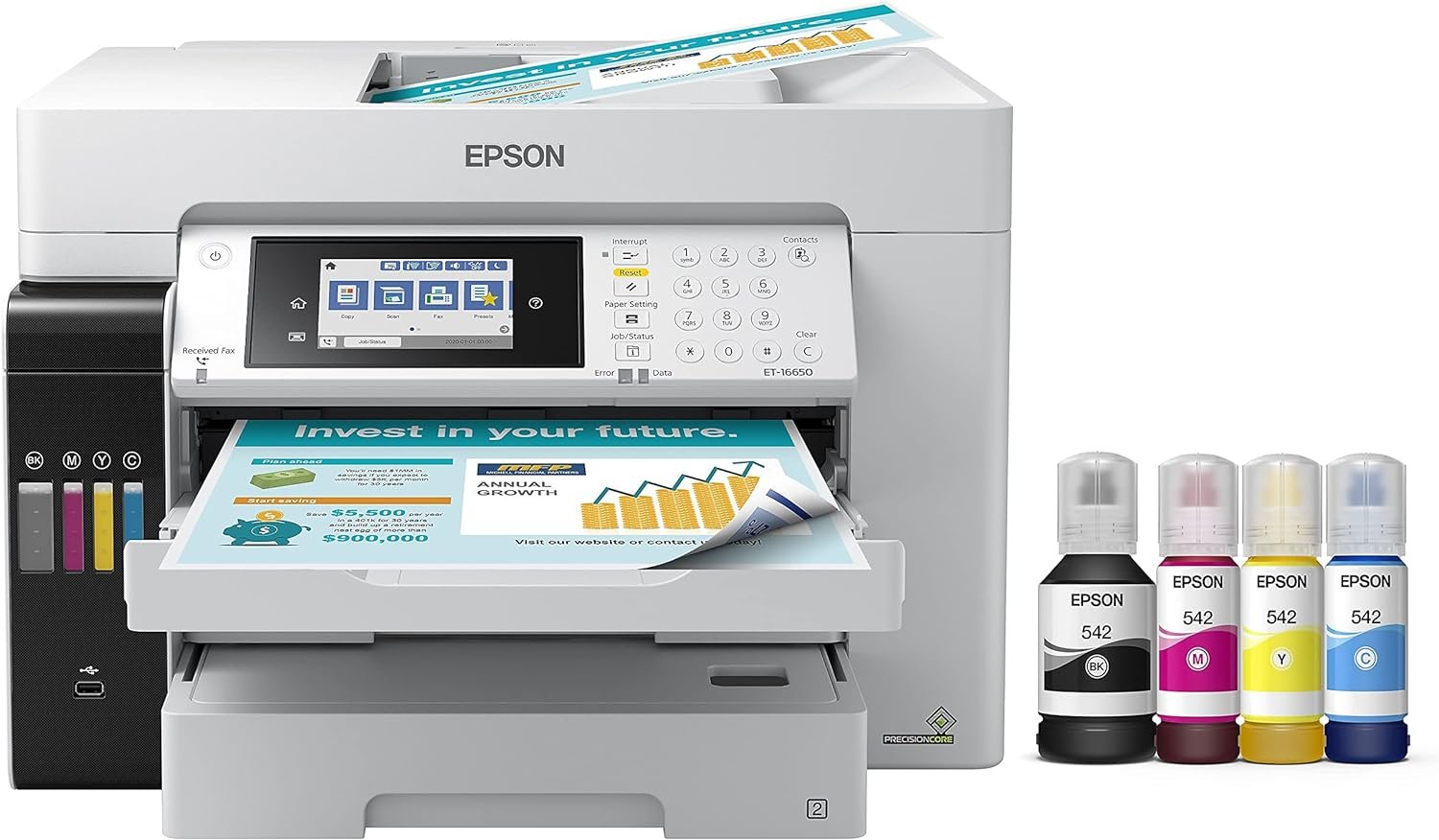 Epson EcoTank Pro ET-16650 Wireless Wide-Format Color All-in-One Supertank Printer