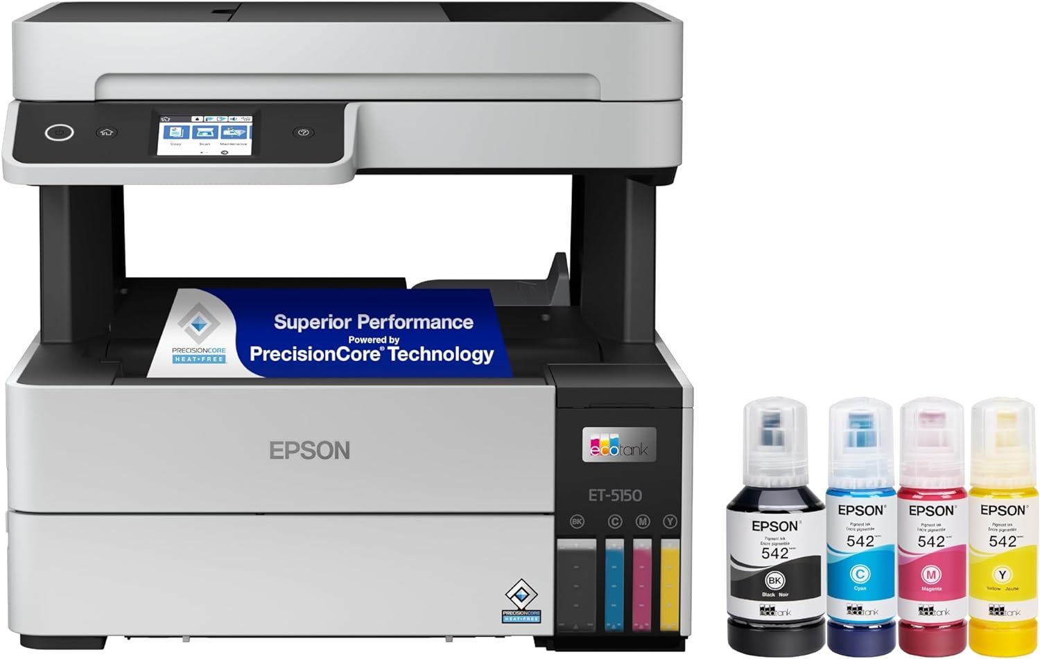 Epson EcoTank Pro ET-5150 Wireless Color All-in-One Supertank Printer