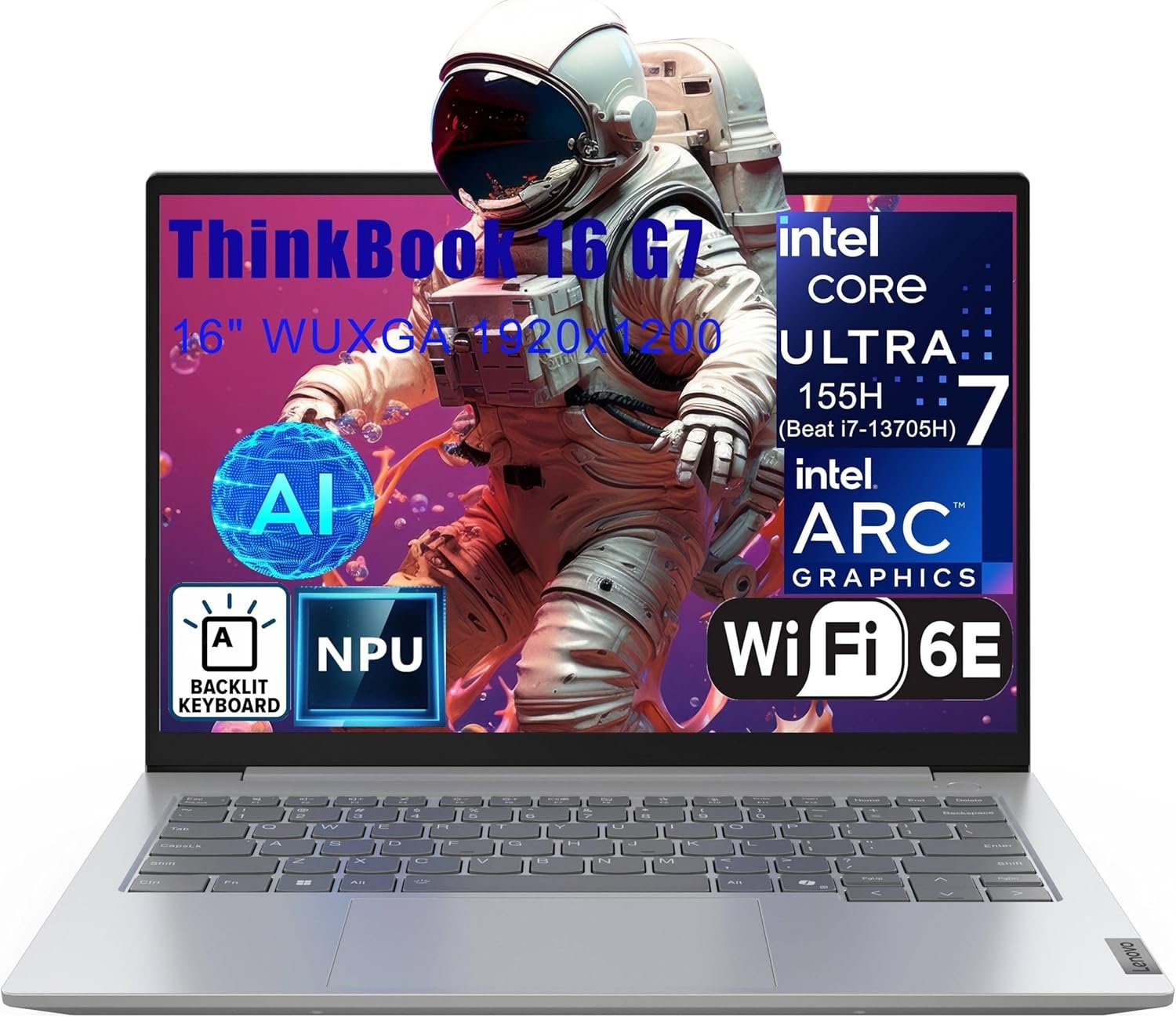  Lenovo Thinkbook 16 Ultra 7 155H Premium Laptop Computer 