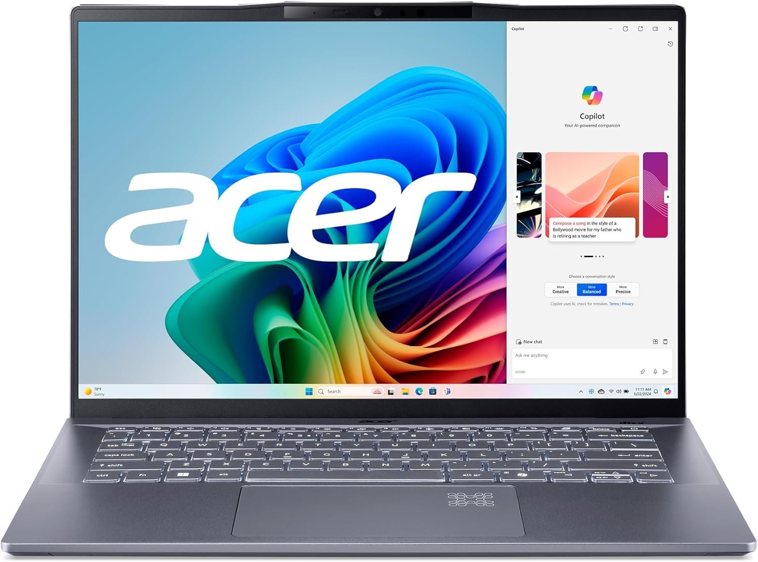 Acer Swift 14 AI Copilot+ PC