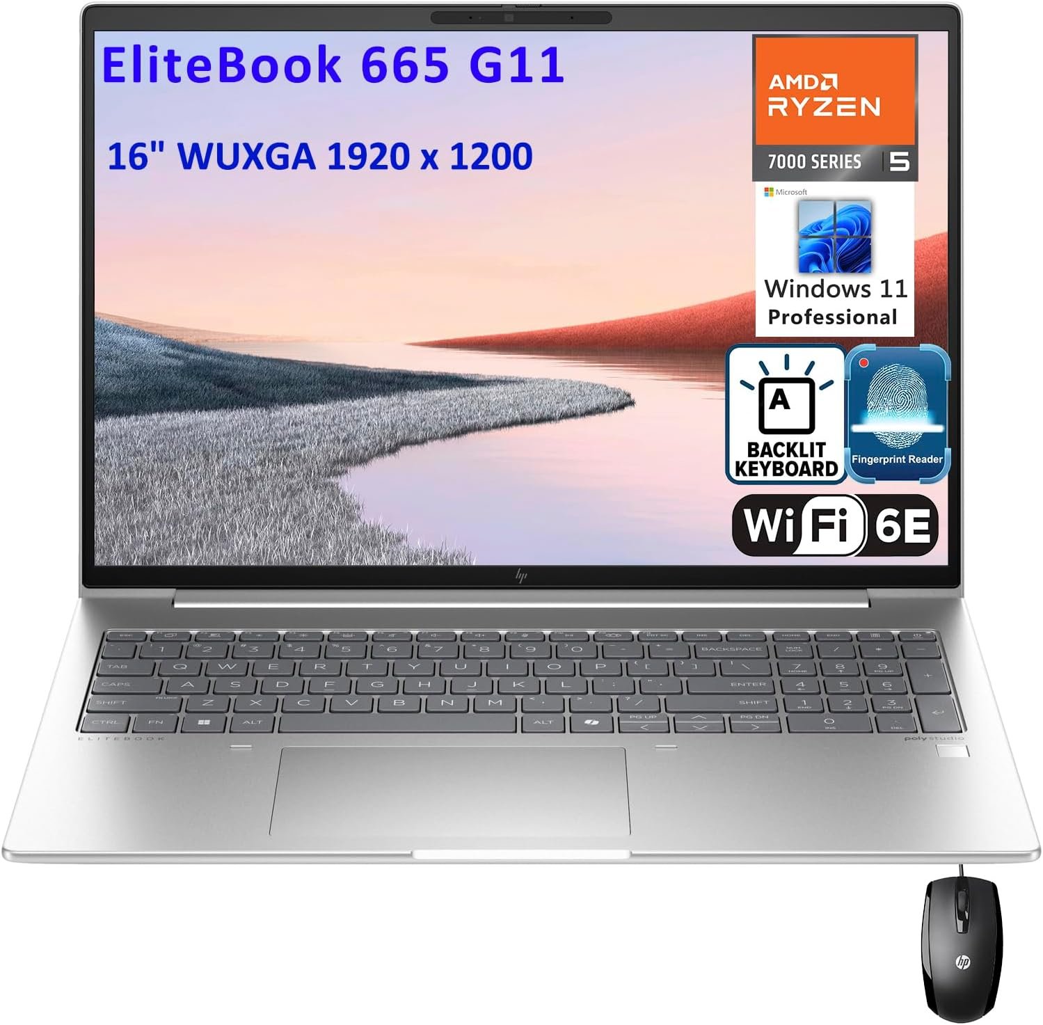 HP Elitebook 665 G11 16 FHD+ Business Laptop