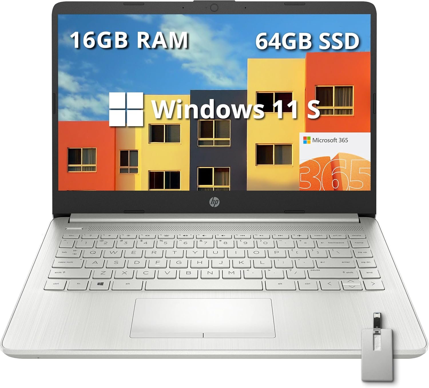 HP Premium Stream 14 HD BrightView Laptop