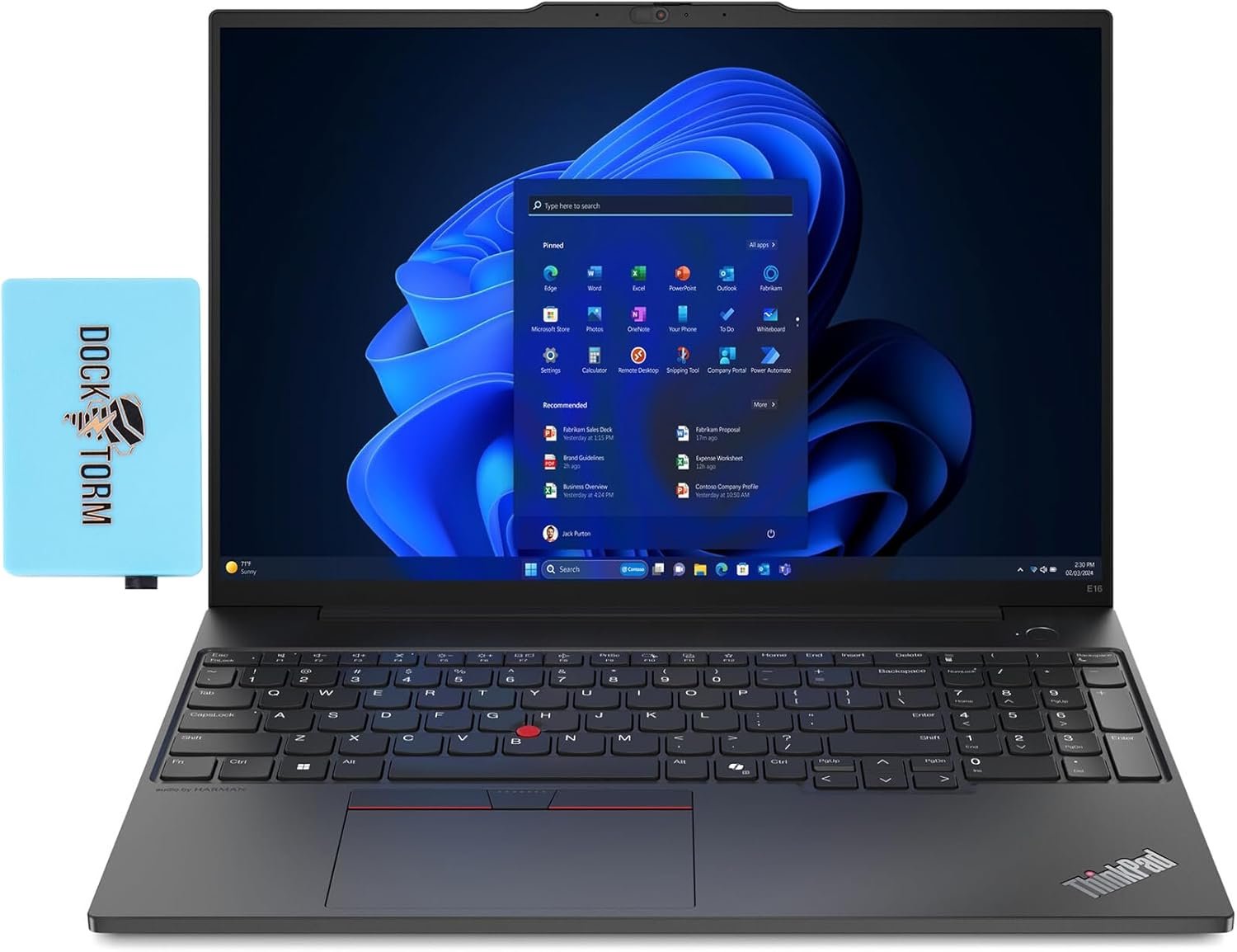 Lenovo ThinkPad E16 Gen 1 Business Laptop