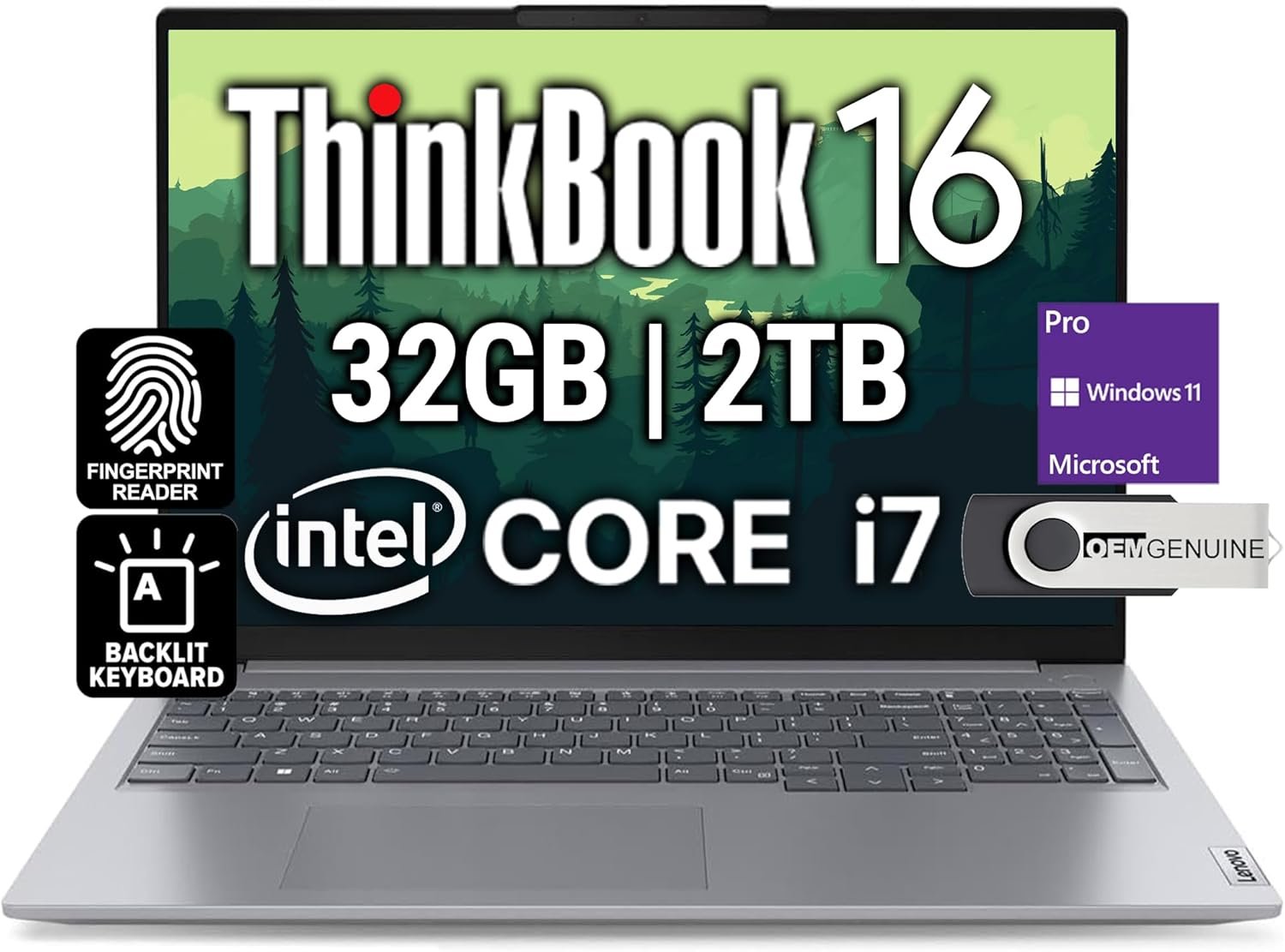 Lenovo ThinkBook 16 G6 Business Laptop