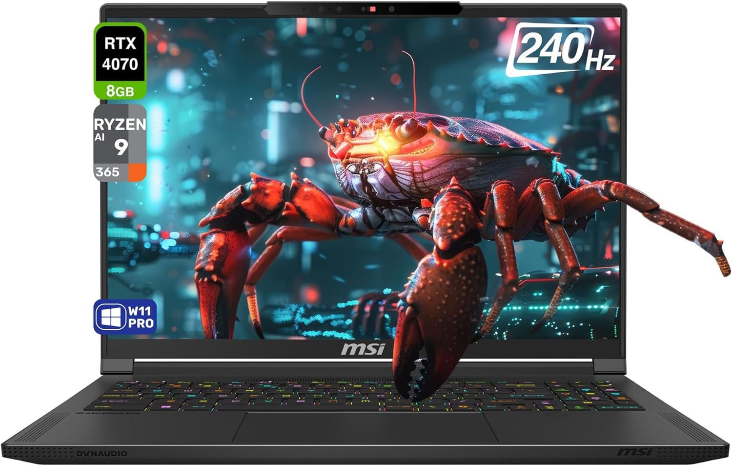 MSI Stealth A16 AI+ Copilot Gaming Laptop