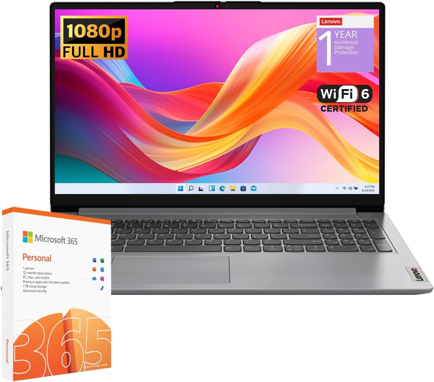 Lenovo IdeaPad 1 Student Laptop