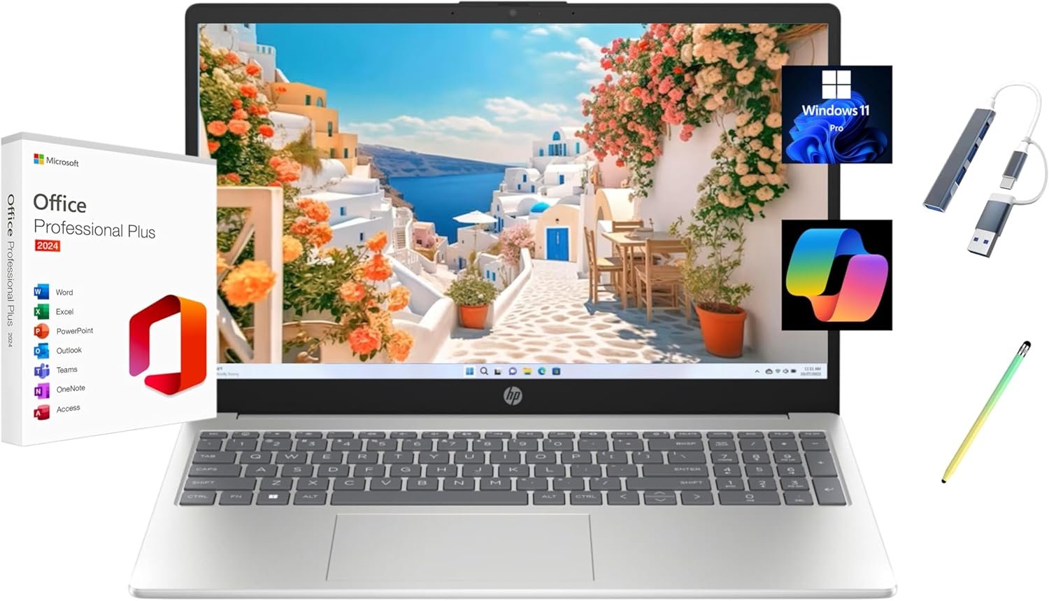 HP 2025 Pavilion 15.6 FHD Touchscreen Laptop