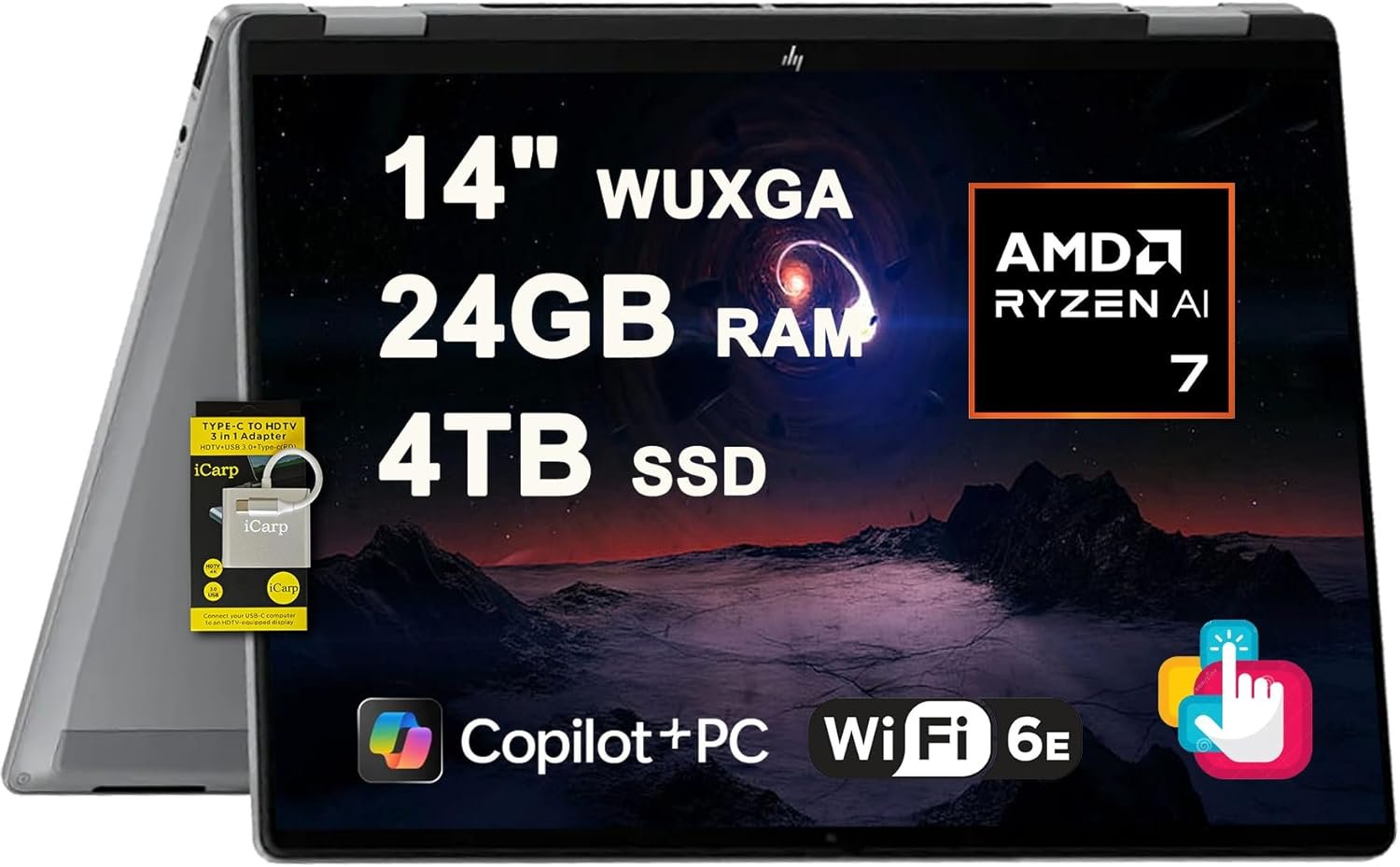 HP OmniBook X Flip 2-in-1 Laptop