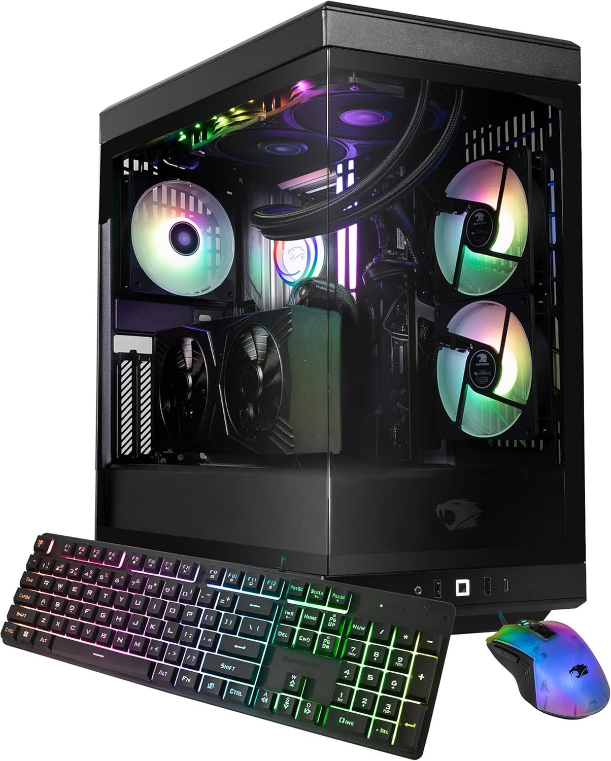 iBUYPOWER Y40 PRO Black Gaming PC Desktop
