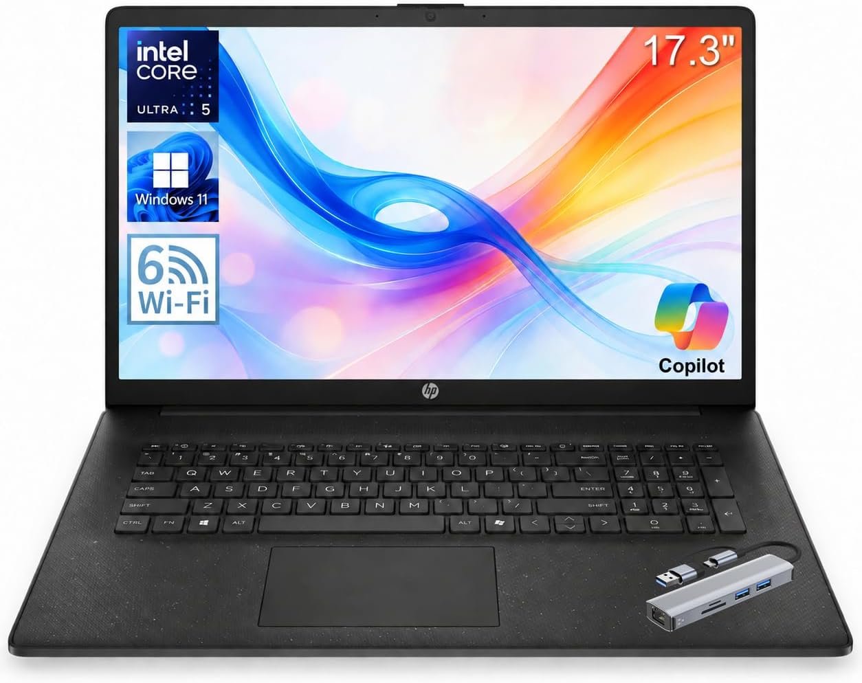 HP 2026 Pavilion 17.3 Laptop AI PC