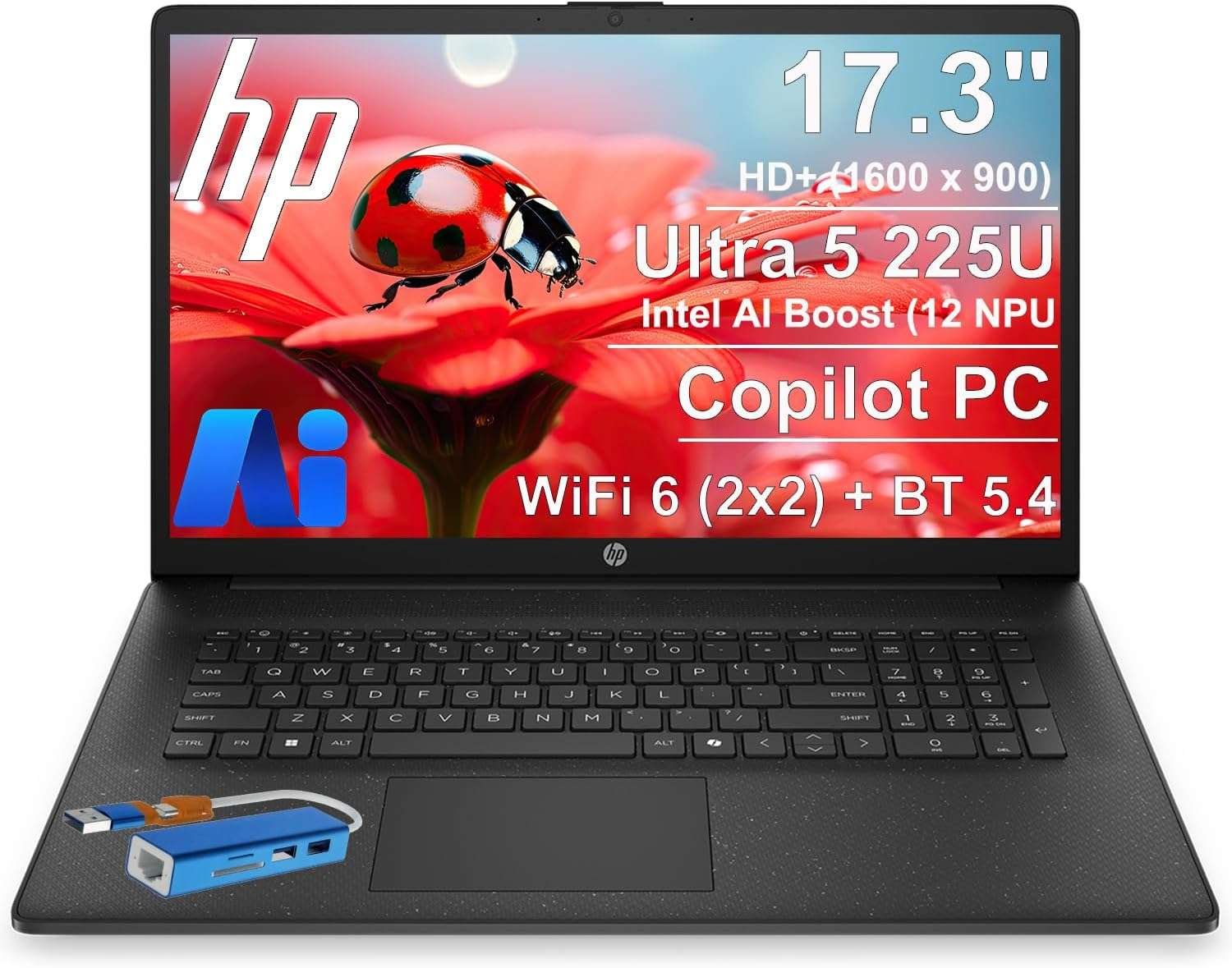 HP 2026 Pavilion 17.3 Laptop AI PC