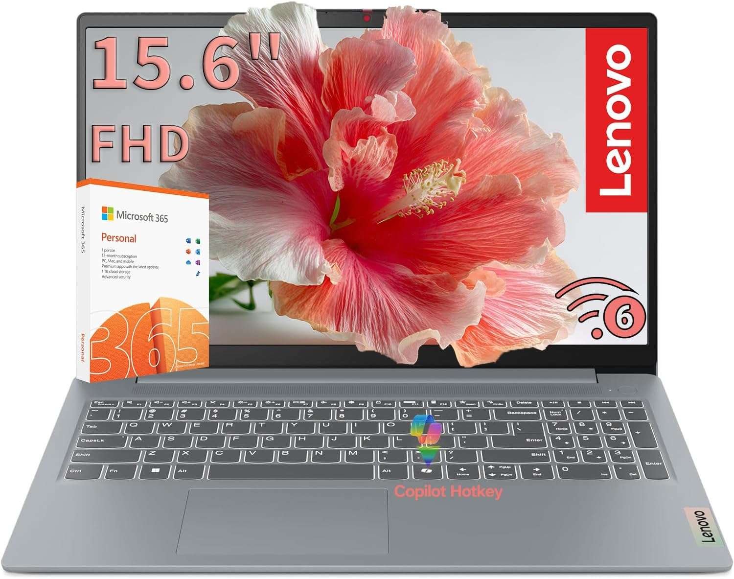 Lenovo 2026 Laptop 15.6 FHD
